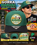 Gorra Manabi verde